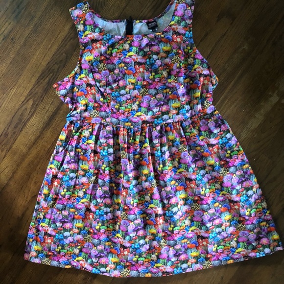 Retrolicious size 4X dress Cactus flowers Southwest bright colorful USA made - Picture 10 of 14